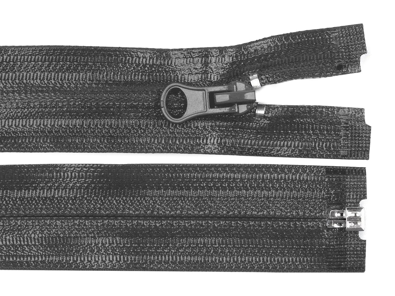 Vodeodolný zips šírka 5 mm dĺžka 75 cm špirálový