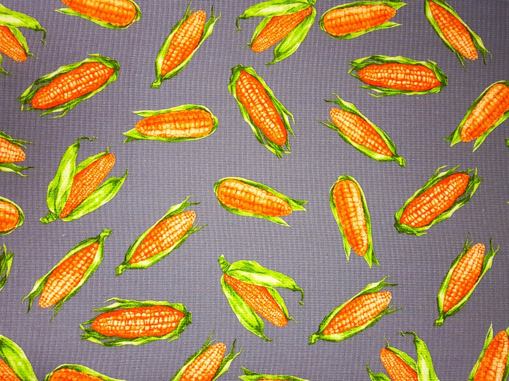 Textillux.sk - produkt Bavlnené vaflové piké kukurička - šedá 50 cm