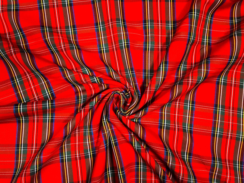 Textillux.sk - produkt Kostýmovka červené káro 145 cm