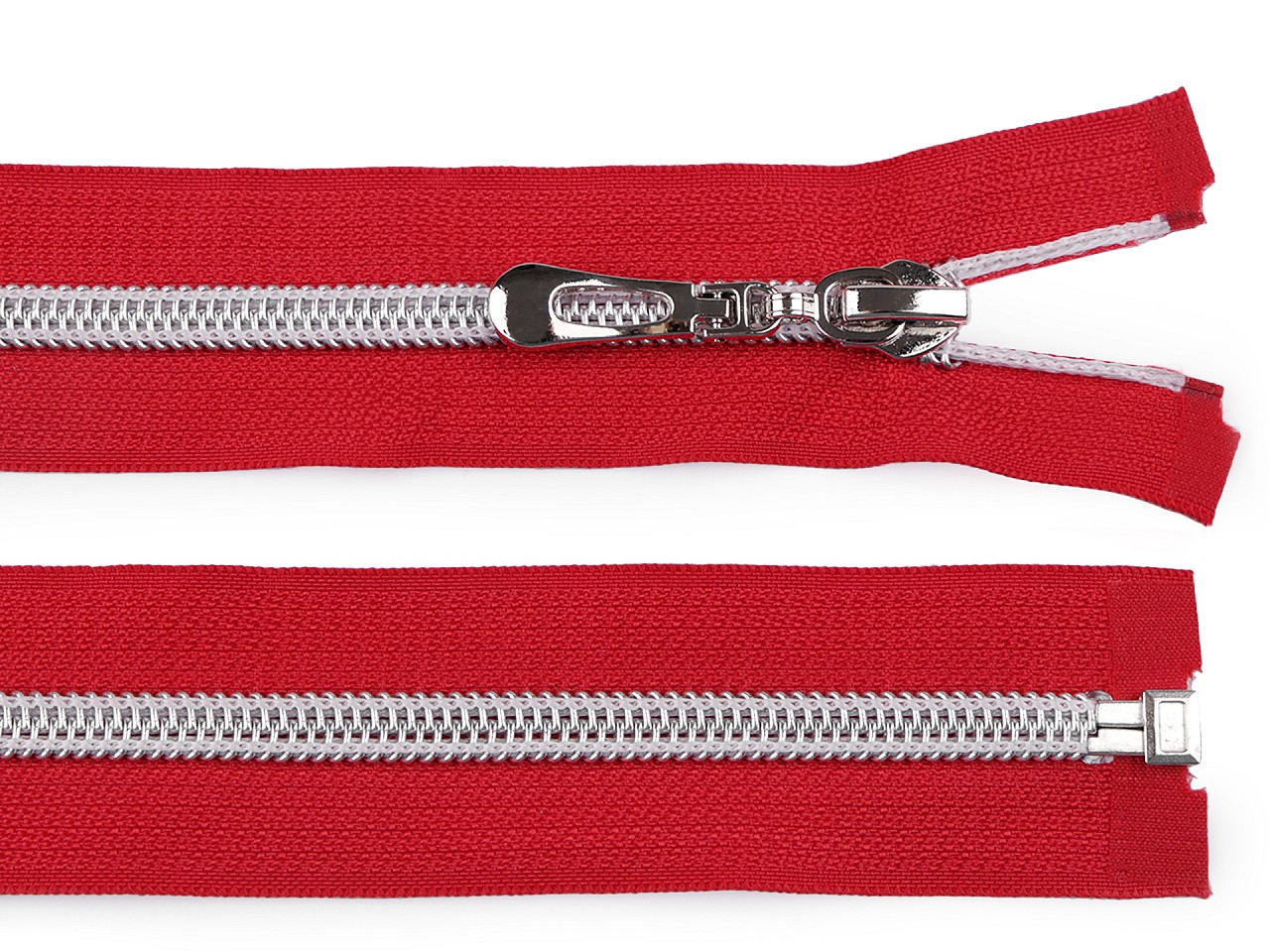 Textillux.sk - produkt Špirálový zips so striebornými zúbkami šírka 7 mm dĺžka 70 cm
