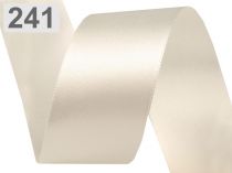 Textillux.sk - produkt Atlasová stuha šírka 40 mm obojlíca  - 241 krémová najsvetl