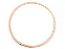 Bambusový kruh na lapač snov / na dekorovanie Ø35 cm