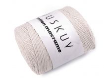 Textillux.sk - produkt Bavlnená pletacia priadza Cotton Macramé 250 g - 2 (2) režná svetlá