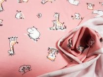 Textillux.sk - produkt Bavlnený úplet Safari zvieratká 145 cm