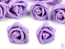 Textillux.sk - produkt Dekorácia ruža Ø4 cm - 6 fialová lila