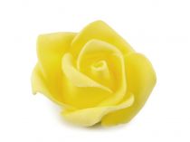 Textillux.sk - produkt Dekorácia ruža Ø4,5 cm - 10 žltá  