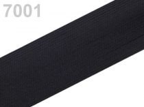 Textillux.sk - produkt Guma hladká šírka 50mm tkaná - 7001 čierna