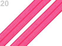 Textillux.sk - produkt Guma lemovacia šírka 18mm - 20 pink neon