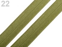 Textillux.sk - produkt Guma lemovacia šírka 20 mm - 22 zelená khaki