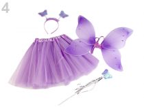 Textillux.sk - produkt Karnevalový kostým - motýlia víla - 4 fialová levandula