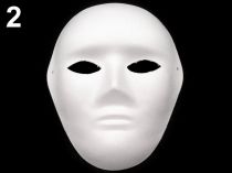Textillux.sk - produkt Maska na tvár k domaľovaniu - 2 biela pánska