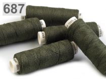 Textillux.sk - produkt Niťe ľanové 50 m - 687 Bronze Green