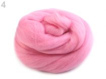 Textillux.sk - produkt Ovčie rúno 20 g česané extra jemné - 4 (221) ružová str.