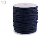 Textillux.sk - produkt Padáková / odevná šnúra Ø4 mm - 10 (38) modrá tmavá