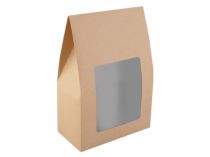 Papierová krabica 16x23,5 cm s priehľadom