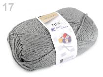 Textillux.sk - produkt Pletacia priadza 100 g Yetti - 17 (58060) šedá