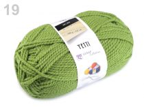 Textillux.sk - produkt Pletacia priadza 100 g Yetti - 19 (52420) zelená stepná