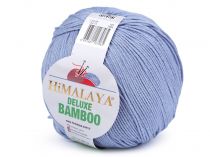 Textillux.sk - produkt Pletacia priadza Deluxe Bamboo 100 g - 6 (14) modrá svetlá