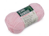 Textillux.sk - produkt Pletacia priadza Jeans Bamboo 50 g - 5 (109) ružová najsv.