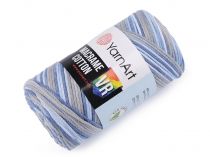 Textillux.sk - produkt Pletacia priadza Macrame Cotton 250 g - 6 (916) modrá svetlá