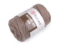 Textillux.sk - produkt Pletacia priadza Macrame Rope 3 mm 250 g - 4 (768) béžová