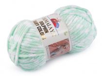 Textillux.sk - produkt Pletacia ženilková priadza Dolphin Baby Colors 100 g - 8 (80431) zelená pastelová sv.