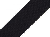 Popruh bavlnený šírka 39mm ČESKÝ VÝROBOK čierny