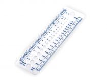 Textillux.sk - produkt Pravítko na meranie ihlíc
