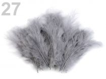 Textillux.sk - produkt Pštrosie perie dĺžka 12-17 cm - 27 šedá