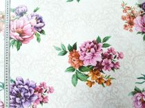 Textillux.sk - produkt PVC obrusy do interiéru a záhrady širka 140 cm - 333 farebná kytica na ornamente