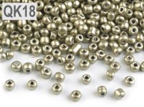 Textillux.sk - produkt Rokajl 8/0 - 3 mm metalický - QK18 zlatá svetlá