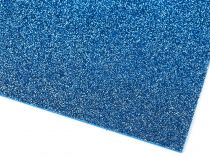 Textillux.sk - produkt Samolepiaca penová guma Moosgummi s glitrami, sada 10 ks 20x30 cm - 12 modrá