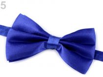 Textillux.sk - produkt Saténový párty motýlik jednofarebný - 5 modrá královská