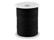 Textillux.sk - produkt Šnúra technická žaluziová / na navliekanie korálikov Ø1,4 mm - čierna