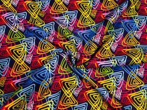 Textillux.sk - produkt Softshell vzor multicolor 145 cm
