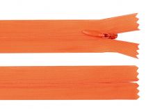 Textillux.sk - produkt Špirálový zips skrytý šírka 3 mm dĺžka 30 cm dederon - 158 oranžová  