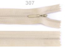 Textillux.sk - produkt Špirálový zips skrytý šírka 3 mm dĺžka 40 cm - 307 krémová