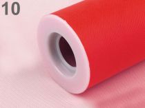 Textillux.sk - produkt Tyl dekoračný šírka 15cm návin 23m - 10 červená vianočná 