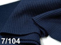 Textillux.sk - produkt Úplety elastické polyesterové 15 x 80 cm - 7/104 modrá temná