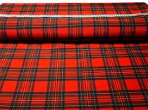Textillux.sk - produkt Vianočná dekoračná látka škótske káro 160 cm