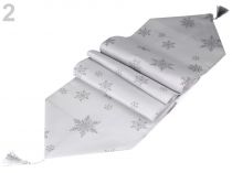 Textillux.sk - produkt Vianočný behúň / obrus 35x180 cm - 2 šedá svetlá