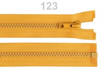 Textillux.sk - produkt Zips kosticový 5mm deliteľný 50cm / bundový / - 123 horčicová
