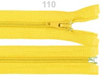Textillux.sk - produkt Zips špirálový 5mm,deliteľný,  30cm / bundový/ - 110 žltá  